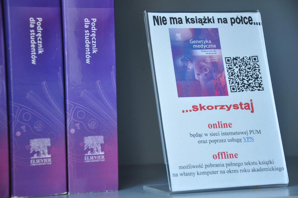 Na szeroką skalę promowane są także bazy danych dostępne w sieci internetowej naszej uczelni.