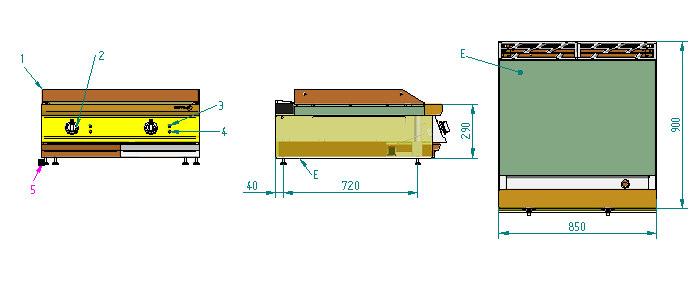FTE9-10 L, FTE9-10 R, FTE9-10 L+R, FTE/C9-10 L, FTE/C9-10 R, FTE/C9-10 L+R E: przepust