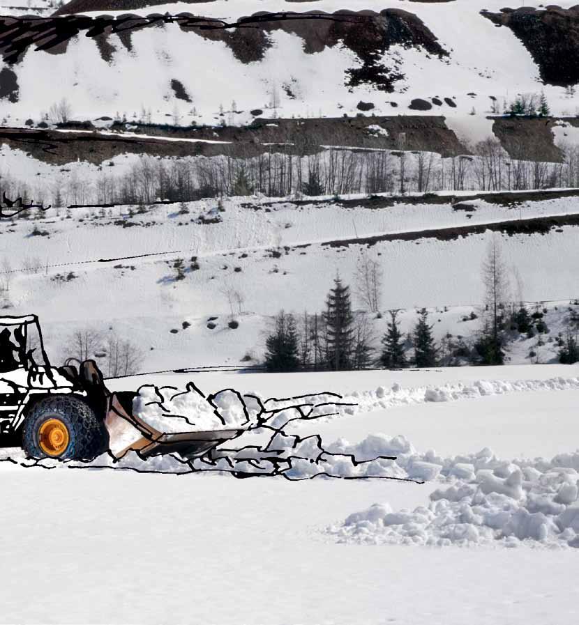 Łańcuchy śniegowe do traktorów i maszyn