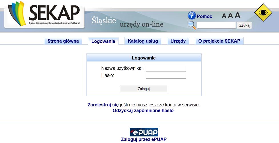 Zapoznaj się z komunikatem, który zobaczysz na ekranie: Jeśli chcesz kontynuować przekazywanie harmonogramu wciśnij wciśnij, jeśli chcesz przerwać Po akceptacji komunikatu powyżej, system przekieruje