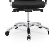 D Specjalnie dobrane komponenty zwiększające wytrzymałość krzesła i umożliwiające pracę osobom o wadze do 150 kg w trybie 8 godzinnym.