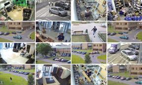 Ponowna kompresja na serwerze Obraz z kamery wideo jest