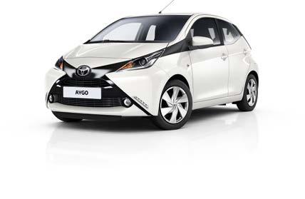 Toyota AYGO AYGO w tej wersji pozwala Ci minimalizować koszty, nie rezygnując z jakości. Wszystko, czego potrzebujesz na co dzień, jest dostępne w najlepszej cenie.