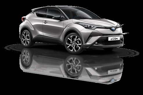Toyota C-HR Jeden z najlepiej wygląjących na rynku crossoverów to świetna wizytówka dla Twojej firmy. Teraz dostępny w wyjątkowo atrakcyjnej ofercie.