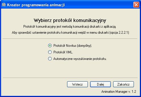 W tym kroku należy wybrać metodę jaką podłączona jest drukarka do komputera.