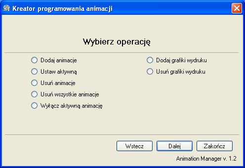 Port w drukarkach fiskalnych Novitus HD E można dowolnie zmieniać jednak domyślną wartością jest 6001. Udana próba połączenia umożliwia wybranie operacji którą chcemy wykonać.