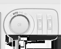 Przełącznik powraca w położenie AUTO 8 : światła pozycyjne 9 : reflektory Bieżący stan automatycznego układu oświetlenia jest pokazywany na wyświetlaczu informacyjnym kierowcy typu Uplevel-Combi.