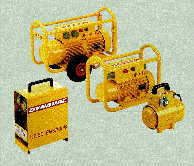 DYNAPAC CONCRETE EQUIPMENT Przetwornice częstotliwości UF60/61/81