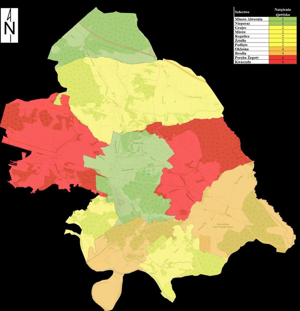 Podsumowanie diagnozy w sferze przestrzenno-funkcjonalnej,
