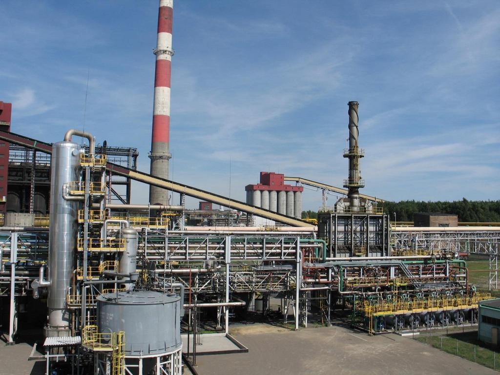 F Produkcja benzolu na dwóch niezależnych instalacjach benzolowni I