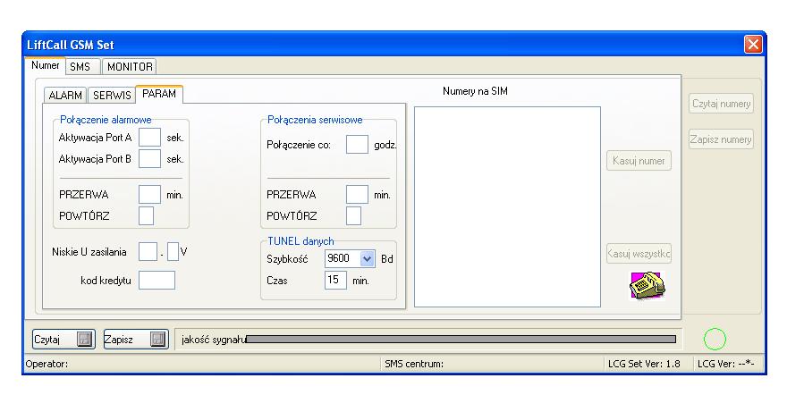 3.11. TUNEL CSD W celu ustalenia stałego dostępu do portu RS232 należy wpisać