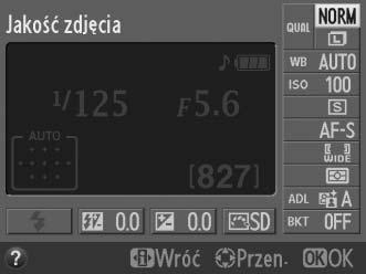 Ustawianie ostrości w trybie podglądu na żywo Postępuj zgodnie z opisem poniżej, aby wybrać tryb ustawiania ostrości i tryb pola AF oraz ustawić pole AF.