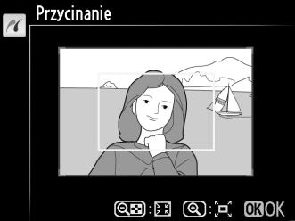Opcja Ramka Datownik Przycinanie Opis Ta opcja jest dostępna jedynie wtedy, gdy jest obsługiwana przez aktualnie podłączoną drukarkę. Zostanie wyświetlone menu przedstawione po prawej stronie.