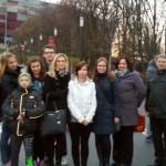 Na lodowisku bawiliśmy się przewspaniale jeżdżąc