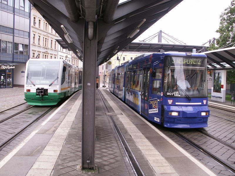 VL1 na torowiska tramwajowe.