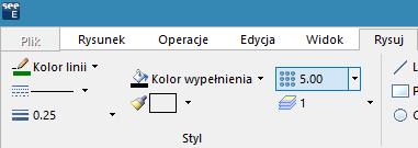 Wróć do zakładki Schematyka i wstaw Linia potencjałowa > Dolna. 7.> W oknie Właściwości symbolu wpisz w komórkę Oznaczenie. 8.# PE. 9.