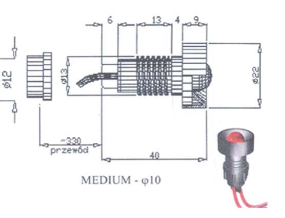 d = 5mm MINIATURA