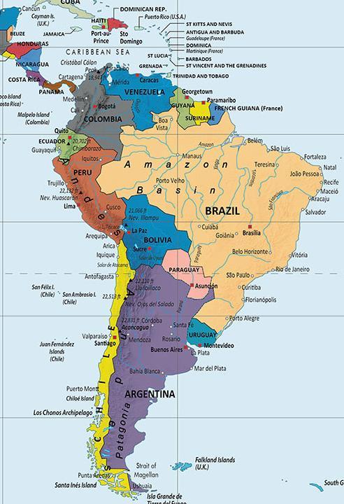 AMERYKA POŁUDNIOWA Argentyna: Budowa dwóch sal