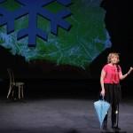 wieczór na scenie teatru, cała grupa miała na to zaledwie dwa tygodnie. Jednak naprawdę się udało. Pomimo tremy i zakulisowego podenerwowania wszystko szło gładko.