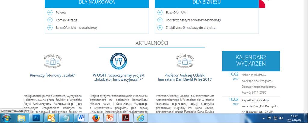 rozwiązania poparty listem intencyjnym z przedsiębiorcą Wartość grantu do 100