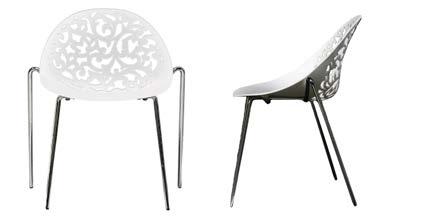 KRZESŁO PANTON Stylowe krzesło inspirowane projektem Verner Panton KRZESŁO ANT Eleganckie krzesło