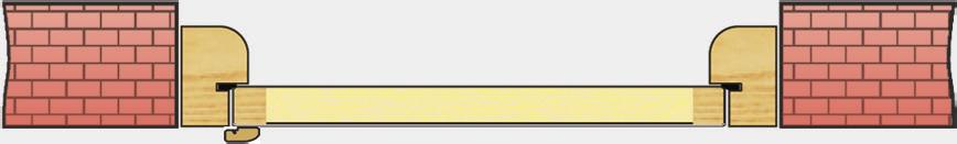 BUdowa drzwi Wszystkie drzwi dostarczamy jako zmontowany komplet skrzydła z ościeżnicą.