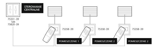 Aluminium Szampański 30 Biały 31 Beżowy 38 Grafit 33 mat 34 mat 75357-39 Łącznik przyciskowy schodowy (z triakiem) z podświetleniem 40 500 W / VA (mechanizm) do: lamp żarowych, lamp halogenowych 230