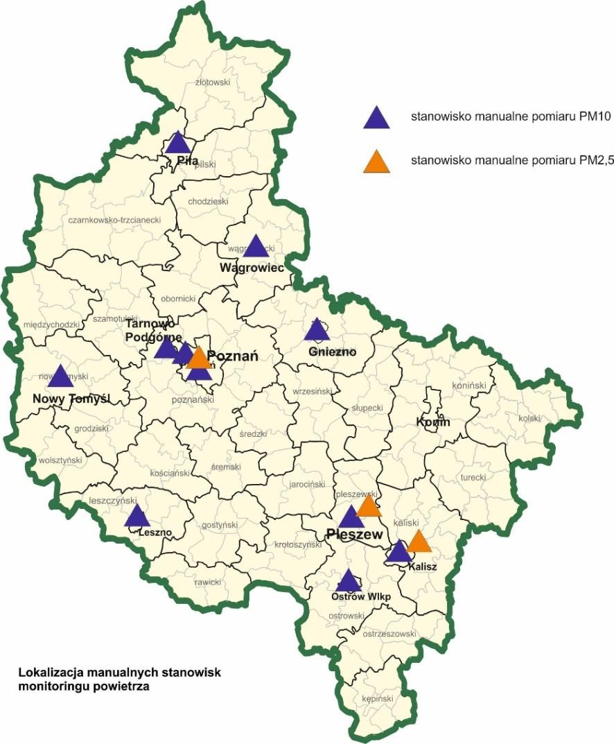 Pomiary manualne Substancja Stanowisko Pb PM1 s PM2,5 Cd Ni