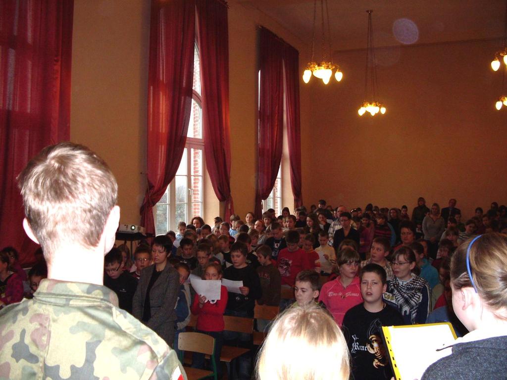 Okazała aula,