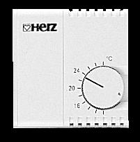 230 V / 24 V 99953 6 3 F791 00 1 Elektroniczny regulator temperatury pomieszczenia 1 styk przełączny. Zakres nastaw temperatury 10-30 C. Różnica przełączeń ± 0,2 K stała.