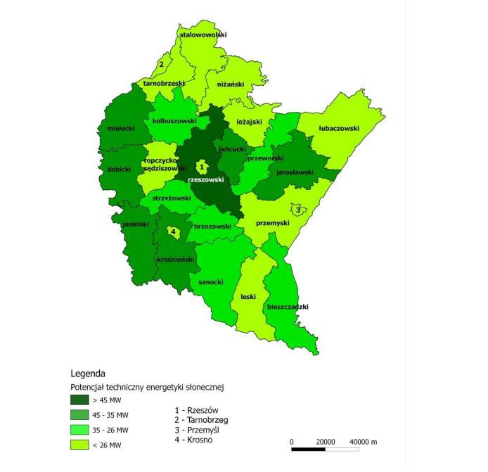 Założena pala Gmny Haczó Mapa 4.