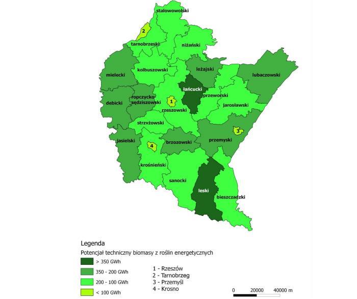 Założena pala Gmny Haczó Mapa 9.