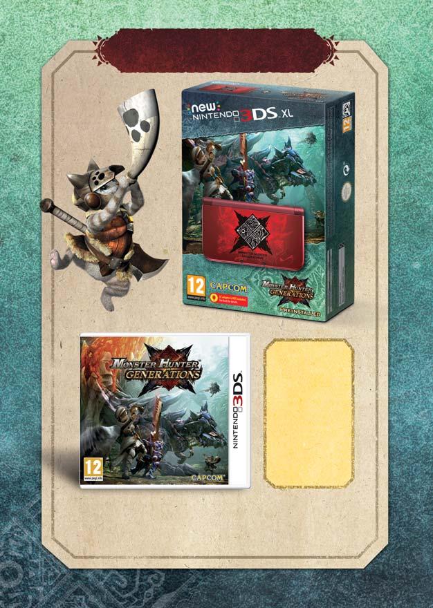 Premiera 15 lipca /monsterhunter @MonsterHunter Zeskanuj kod QR, aby pobrać darmowe demo!* /monsterhunter www.nintendo.co.