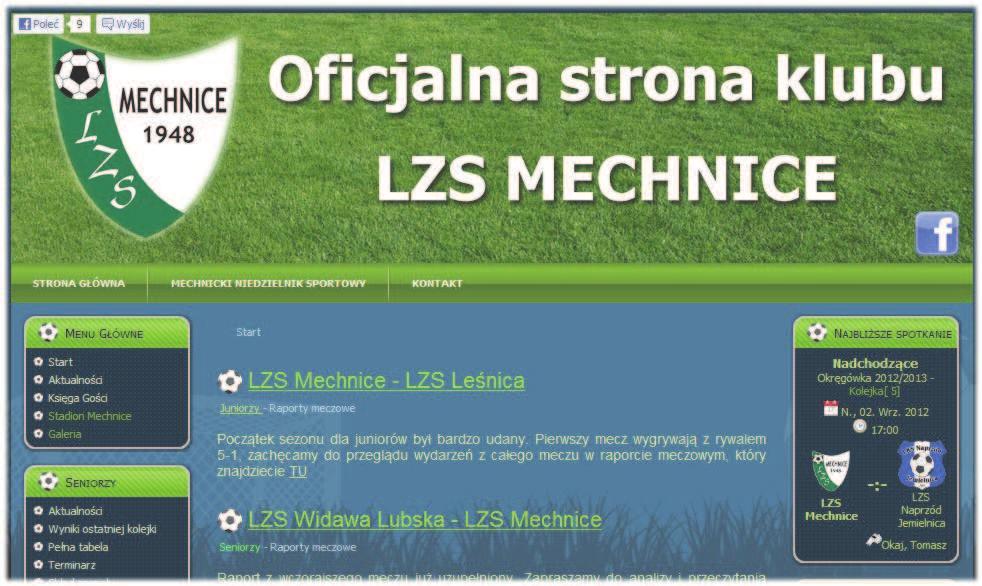 6 Trampkarze rozpoczynaja sezon W środę września ruszają rozgrywki Trampkarzy. W grupie jest zespołów. W każdej kolejce jedna drużyna pauzuje. LZS Mechnice ma wolne września.