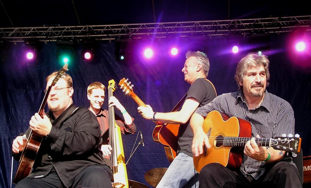 Richard Smith, Max Schaaf, Tommy Emmanuel i Günter