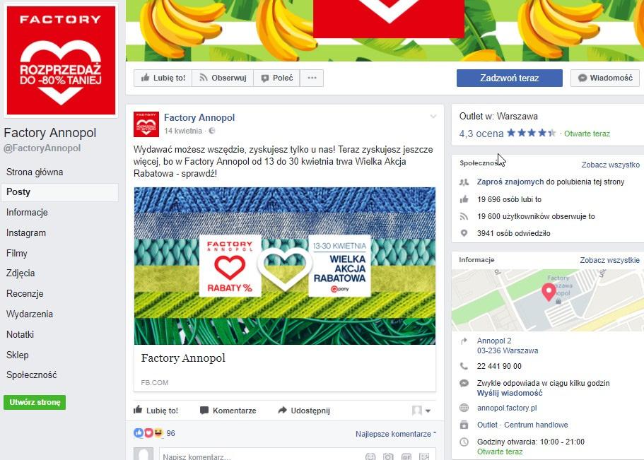 Kwestia ta jest w szczególności ważna w przypadku działań na Facebooku, gdzie oprócz aspektu przyrostu samych zainteresowanych zakupami musimy również brać pod uwagę aspekt budowania