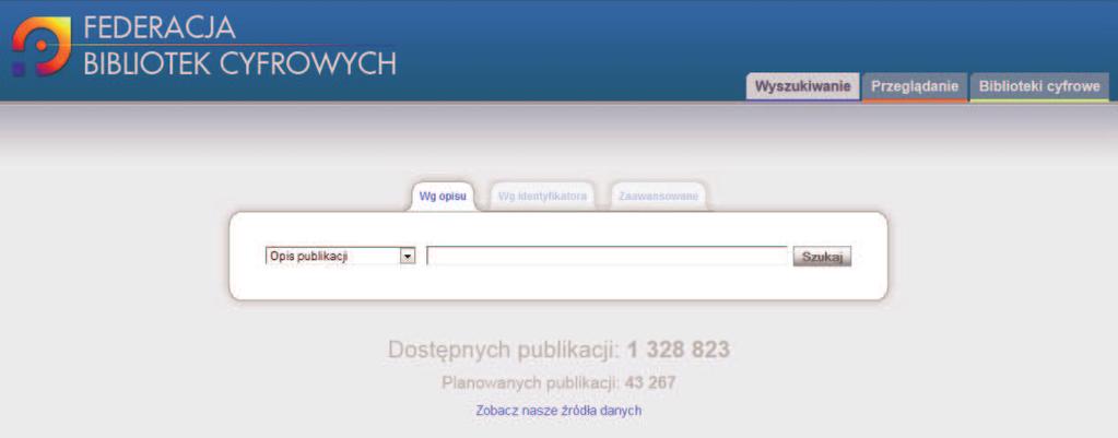Współpraca w DCINT Federacja Bibliotek Cyfrowych (FBC) agregator metadanych zasobów w polskich