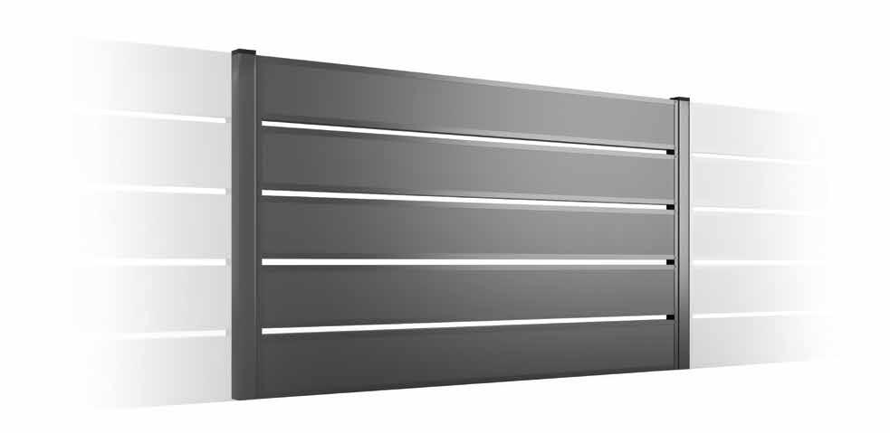 MODEL PP002(P305) Do sprzedaży trafia nowy system ogrodzeń. Wysokość płyty jest stała i wynosi 30 cm.