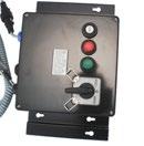 Mounitng: with use of 4 screws through the hounsing holes Ø6mm at the corners of rectangle 200x235mm CESI 11 ATEX 041 Explosion protected grounding and grounding control type GGCD-01/.
