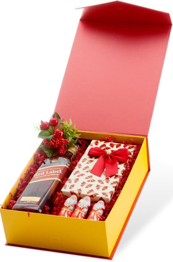 CL35 CHRISTMAS TREE Whisky Johnnie Walker Red Label 0,5 l.