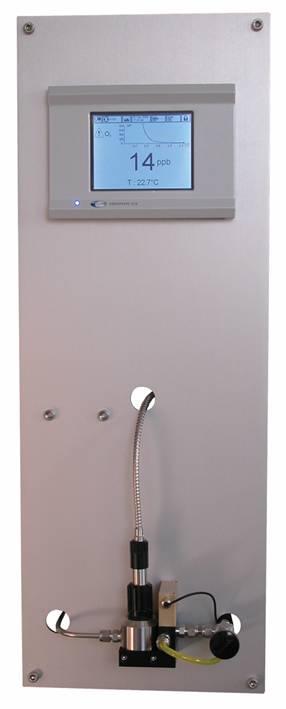 Dostępne opcje kompletny system Obudowa Enclosure W P Wall mounting enclosure Panel mounting enclosure Wlot Sample próbki inlet 6 6 mm sample inlet 4 1/4 inch sample inlet 410/G/P1C00000