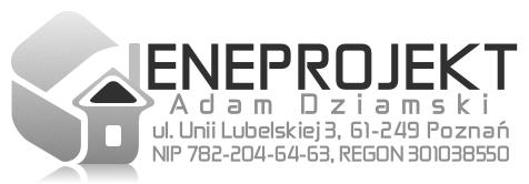 PROJEKT BUDOWY INSTALACJI CENTRALNEGO OGRZEWANIA I CIEPŁEJ WODY UśYTKOWEJ WRAZ Z BUDOWĄ WĘZŁA CIEPLNEGO W BUDYNKU PRZY UL.
