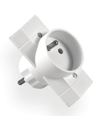 EPS-305W 3 gniazda z 0 ;
