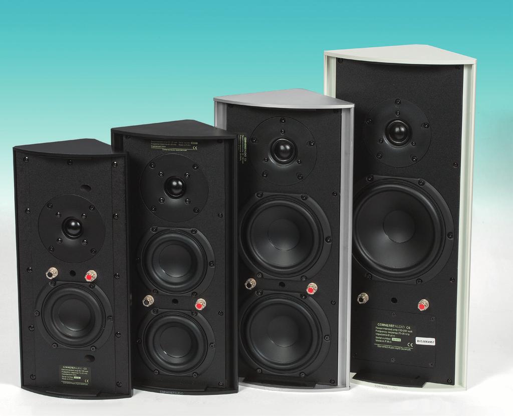 HI-FI Cornered Audio C3 / C4 / C5 / C6 Technika głośnikowa to duńska specjalizacja. Chociaż nie tylko Duńczycy się nią zajmują, to per capita mają chyba najlepszy wynik na świecie.