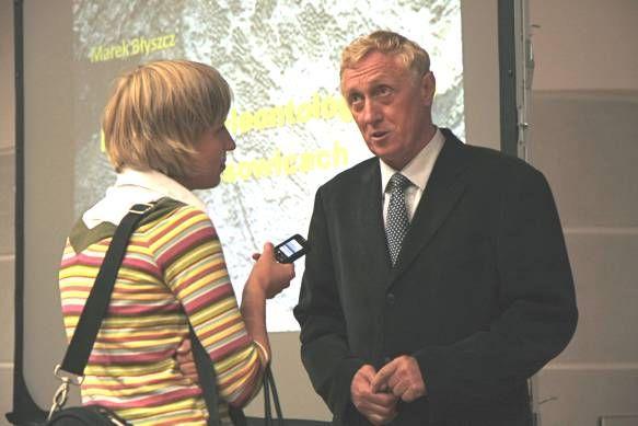 W przerwie sesji wywiad prof.