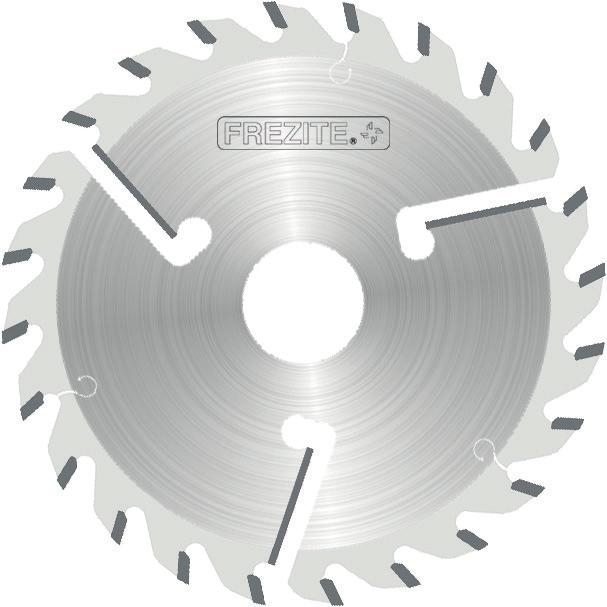 886 Saw blades for moulding machines Piła tarczowa do frezarek Application: Circular saw blade for longitudinal cutting of softwood and hardwood, dry up to 15% wood moisture content.