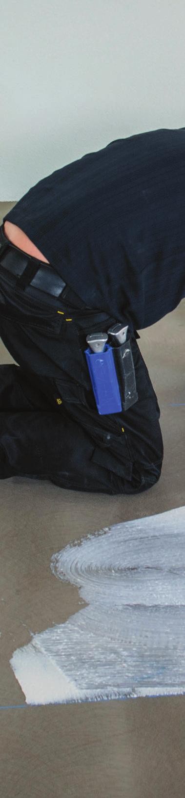 Instalacja Instalacja Moduleo Dryback jest prosta i stosuje się do niej te same zalecenia co do wszystkich rodzajów podłóg elastycznych.