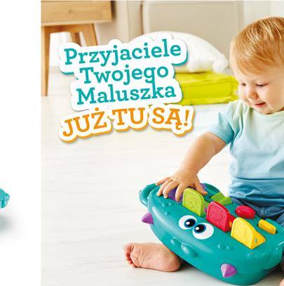 Stworek z niespodziankami (DYM89) Niespodzianka! Czas na zabawę! Wszystkie Stworki przyjaciele Twojego maluszka już tu są! To rewelacyjny trening zręczności i dużo wspaniałej zabawy!