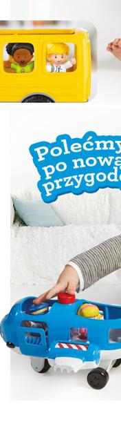Aby zacząć zabawę, dziecko wciska czerwony przycisk wysunie się wtedy znak STOP i otworzą się drzwi dla pasażerów.