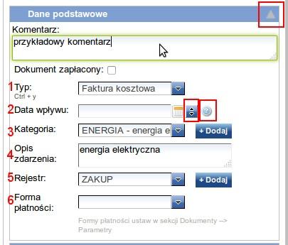 Podgląd dokumentu (2) Aby zobaczyć załączony do archiwum dokument bez zapisywania go na dysku wystarczy kliknąć nazwę pliku (2), zostaje wtedy automatycznie wyświetlony podgląd dokumentu.